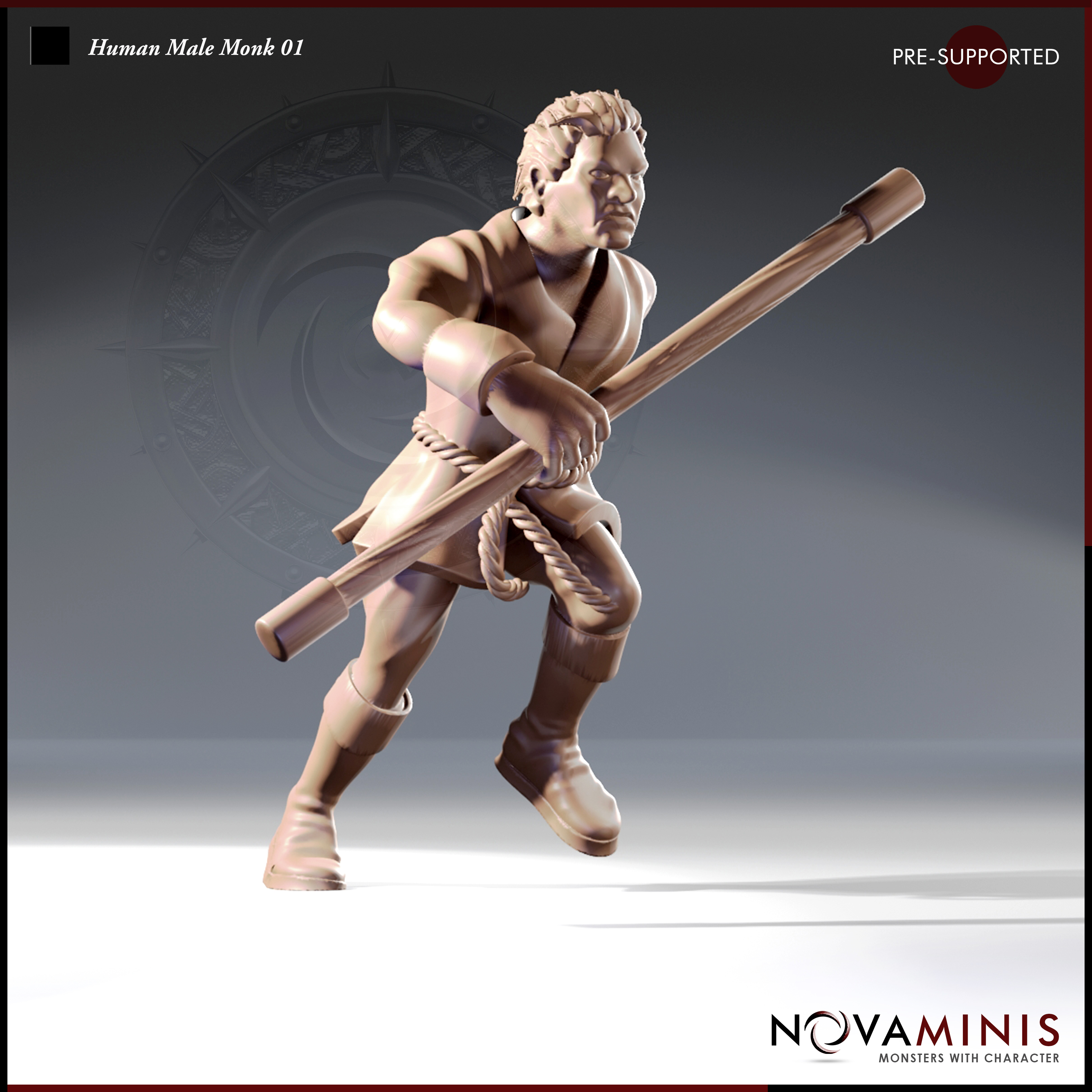 Human Male Monk 01